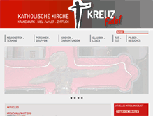 Tablet Screenshot of kirche-kranenburg.de